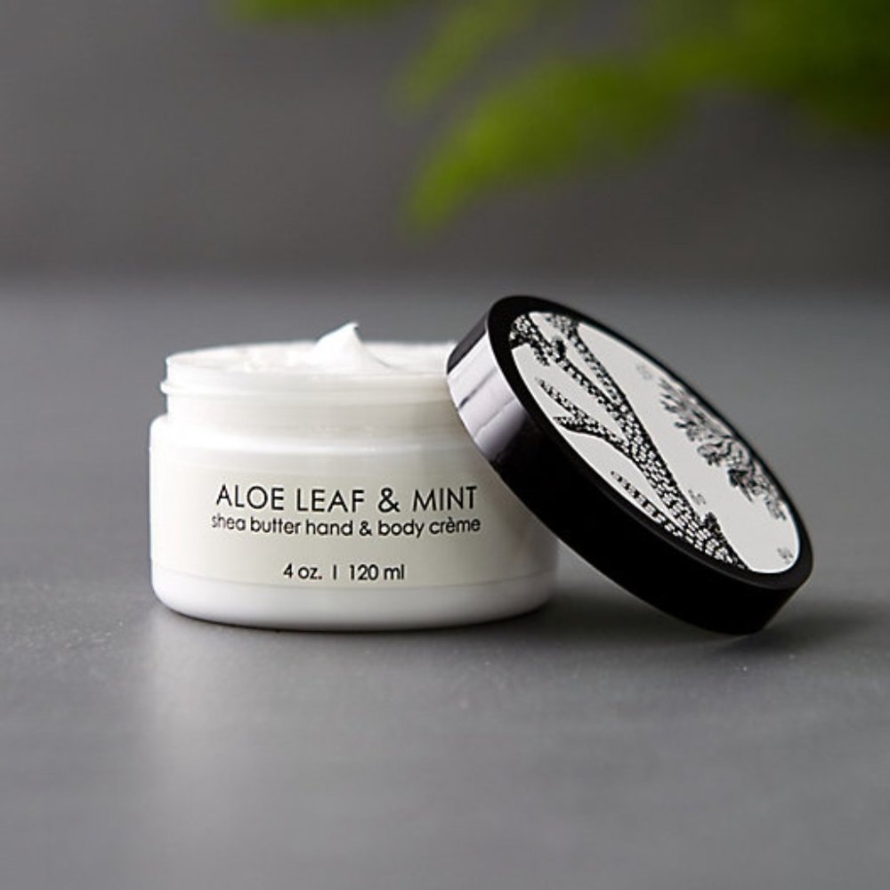 Aloe Leaf & Mint Hand & Body Cream